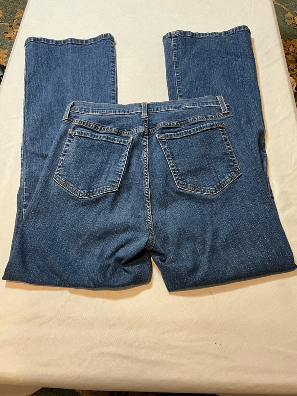 Not Your Daughter’s Jeans 10 Petite High Rise Blue Wash Denim Straight Leg - Picture 6 of 6